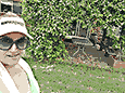 Janet at growing Pergola